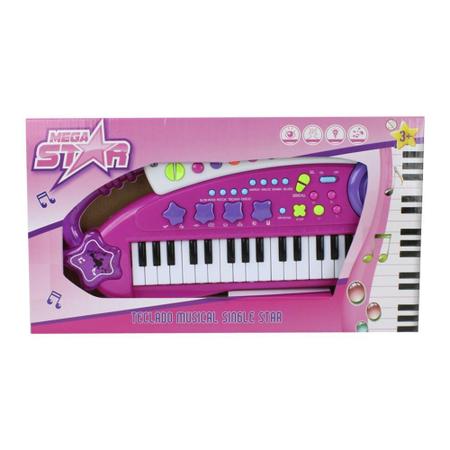 Imagem de Brinquedo Teclado Musical Single Star - BBR Toys
