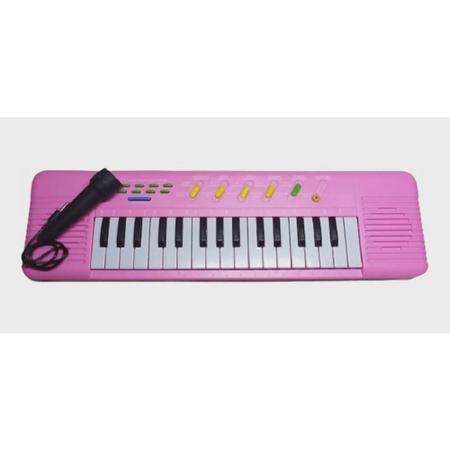 Teclado Infantil Musical 32 Teclas Keys Com Microfone Piano - eletronic -  Piano / Teclado de Brinquedo - Magazine Luiza