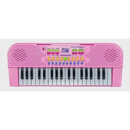 Piano Brinquedo Musical Karaokê Teclado Infantil com Microfone - Rosa -  Toys - Piano / Teclado de Brinquedo - Magazine Luiza