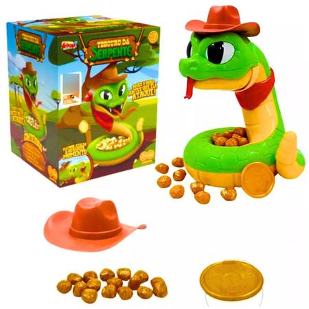 Jogo Tesouro Da Serpente Cobrinha - Pegue O Ouro - Zoop - Zoop Toys -  Outros Jogos - Magazine Luiza