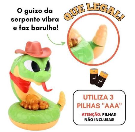 Brinquedo Tesouro da Serpente Jogo de Estratégia Educativo- Zoop