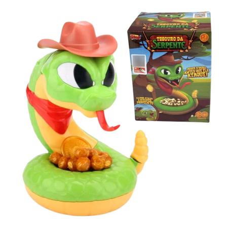 Brinquedo Tesouro Da Serpente Ação Pegue Ouro Jogo Divertido - ZOOPTOYS -  Outros Jogos - Magazine Luiza