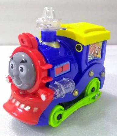 Brinquedo para thomas mini inércia som luz pouco trem storytelling 3d luz  música dos desenhos animados pouco trem combinação presente conjunto