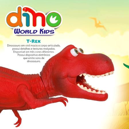 Brinquedo Infantil Boneco Dino Word Bebê Dinossauro T Rex - Loja Zuza  Brinquedos