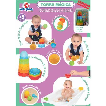Imagem de Brinquedo Torre Mágica Baby - Mercotoys
