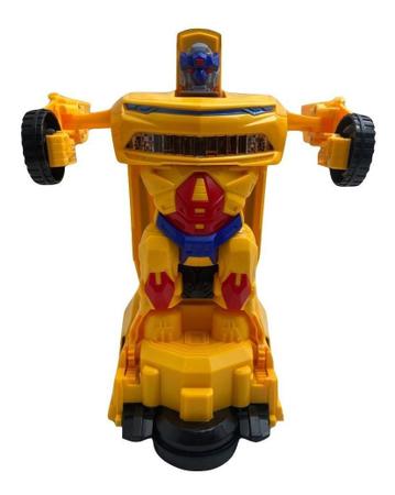 Imagem de Brinquedo Transformers Carro Camaro Amarelo Bumblebee
