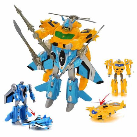 Brinquedo Transformers Helicóptero Apache F-15 Robo Grande - Aytoys Imagem de Brinquedo Transformers Helicóptero Apache F-15 Robo Grande