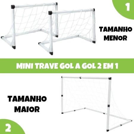 Jogo de Futebol Completo Gol Bomba E Bola 2 Modos Divertido - DM Toys -  Chute a Gol Infantil - Magazine Luiza