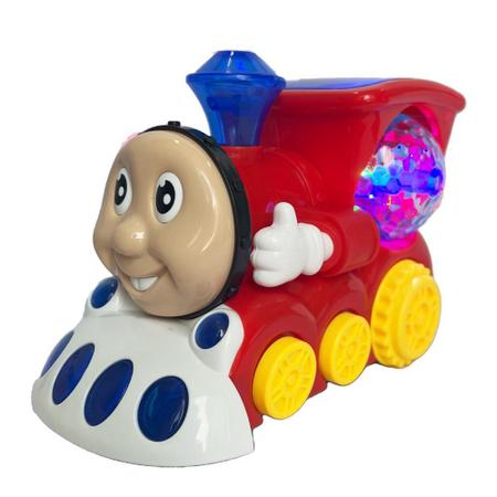 Imagem de Brinquedo Trem Thomas Trenzinho Infantil Luz Som Bate Volta