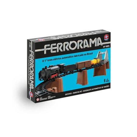 Brinquedo Trem Trenzinho Brinquedo Ferrorama XP 500 Estrela - Loja