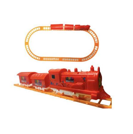 Brinquedo Trenzinho Trem Locomotiva c/ trilhos infantil - Company