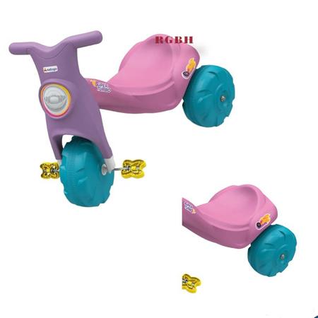 Triciclo Passeio Motoca Infantil Super Turbo Azul +4 Anos Tico Tico  Velotrol Brinquedo Até 25kg Xalingo - 07523 - Velotrol e Triciclo a Pedal -  Magazine Luiza