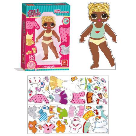 SUPER TROCA-ROUPAS MINHA BONECA FASHION DOLL (29 PEÇAS FABRICADAS PELA  BRINCADEIRA DE CRIANÇA) - Brinquedos Para Meninas - Brinquedos Diversos