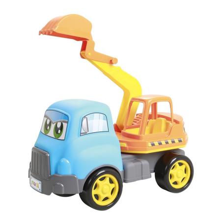 Imagem de Brinquedo Turbo Truck Escavadeira Maral 4135