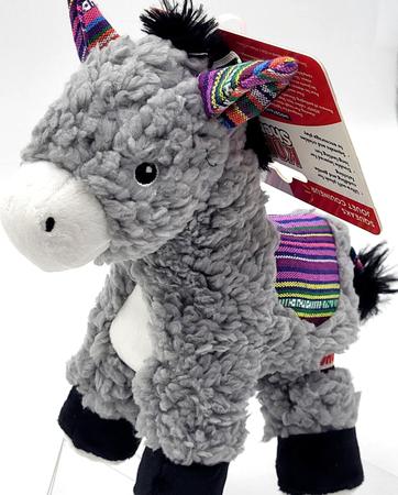 Imagem de Brinquedo Ultra Macio Pelucia Sherps Donkey Burro Para Cães Médio