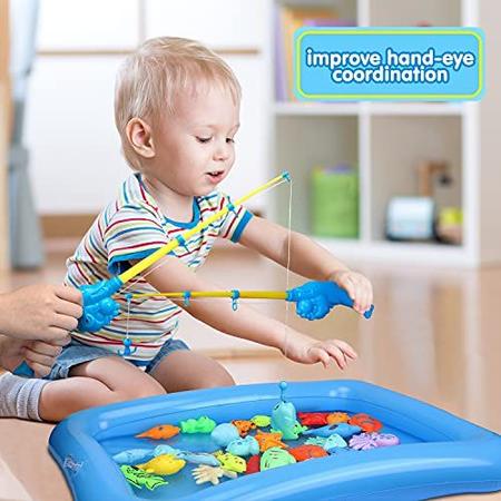 Brinquedos de verão brinquedos de pesca magnética para crianças jogos de  água jogo de piscina para