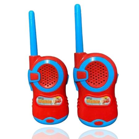 Imagem de Brinquedo Walkie Talkie Infantil Rádio Comunicador Criança Menino Menina Envio Imediato