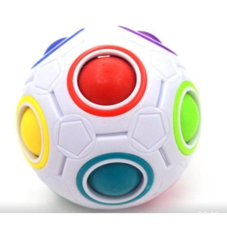 Fidget Toy Cubo Magico Brinquedo Antistress Cubo Bola Magica Pop Bolinha  Quebra-cabeça de Bola Rainbow Puzzle Ball Fidget Jogo de Habilidade Ball  Toy Teasers Jogos de Brinquedos