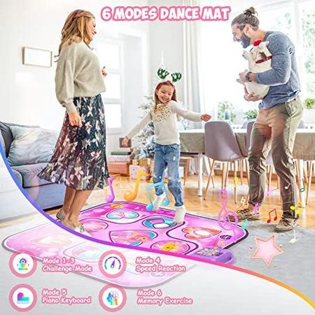 Tapete de dança atualizado para crianças - Brinquedos de presentes