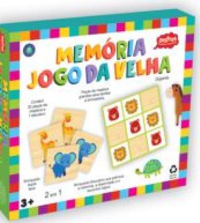 Jogo da Velha Clássico, Brinquedo Educativo Montessori