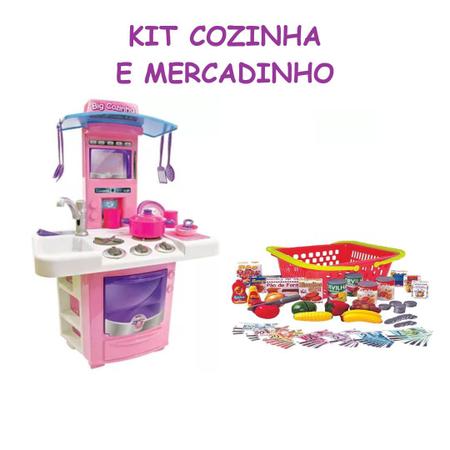 Imagem de Brinquedos Interativos De Meninas 5 6 7Anos Cozinha+ Compras
