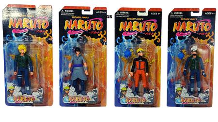 Kit 6 Boneco Naruto Sakura Sasuke Itachi Kakashi Obito - ActionCollection -  Bonecos - Magazine Luiza