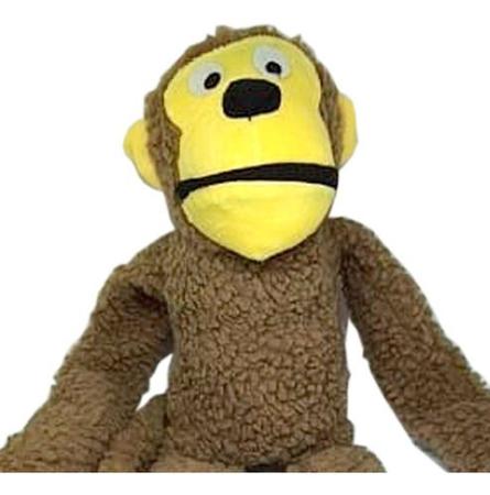 Brinquedo Macaco Marrom Chalesco para Cães