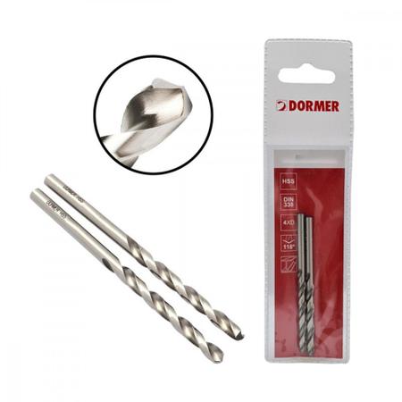 Broca Aco Rap Dormer 1,2Mm C/02 - dormer/milimetrica Imagem de Broca Aco Rap Dormer 1,2Mm C/02