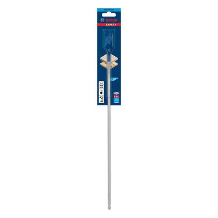 Broca Chata Encaixe Hexagonal 19Mm X 400Mm 1/4 Speed Bosch Imagem de Broca Chata Encaixe Hexagonal 19Mm X 400Mm 1/4 Speed Bosch