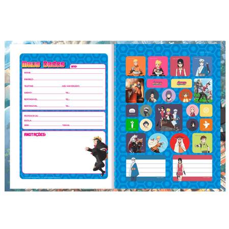 Caderno pequeno Brochura Naruto Capa Dura C/80 folhas - São Domingos - São  Domingos - Caderno Brochura - Magazine Luiza