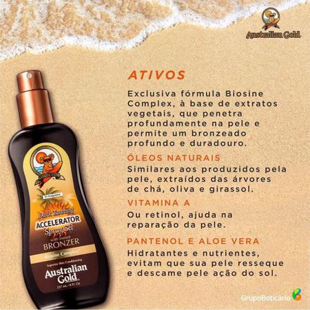 Imagem de Bronzeador Dry Oil Spray Óleo Australian Gold 237ml