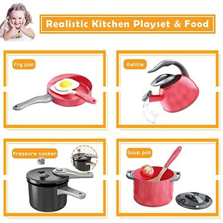 Play food store pots and pans