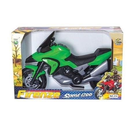 Moto Brinquedo Firenze Sport 1200 Amarelo BS Toys BS Toys Brinquedos  Tropical Multiloja