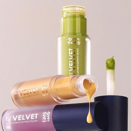BT Velvet 2x1 Sombra Liquida - Bruna Tavares Imagem de BT Velvet 2x1 Sombra Liquida - Bruna Tavares