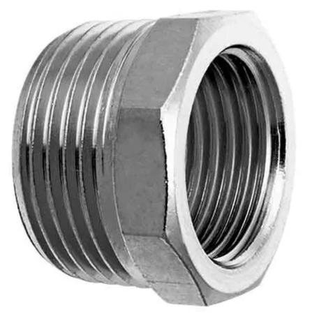 Imagem de Bucha De Redução 1/2 X 3/4 Cromado Curta Metal Latão