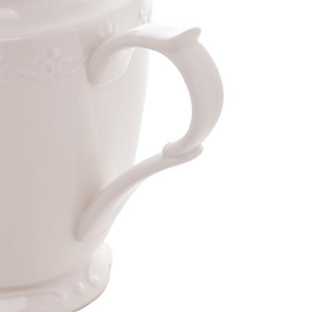 KIT BULE PARA CHÁ E CAFÉ COM 4 PEÇAS PORCELANA ALTO RELEVO - Multlar