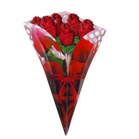 Imagem de Buquê com Rosas de Chocolate Borússia Chocolates