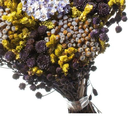 Buquê Preservado Rústico Colorido I Flores Desidratadas - Flor Natural Arranjo criativos Imagem de Buquê Preservado Rústico Colorido I Flores Desidratadas