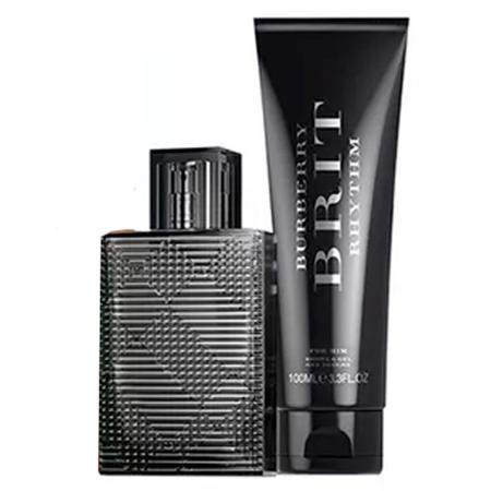 Imagem de Burberry Brit Rhythm Burberry - Masculino - Eau de Toilette - Perfume + Gel de Banho