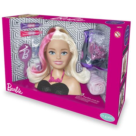 Boneca Barbie Busto Maquiagem Styling Head Original Pupee - Boneca Barbie -  Magazine Luiza
