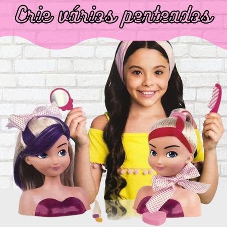 Boneca Para Maquiar Pentear Nancy Hair - Super Toys - Supertoys - Bonecas -  Magazine Luiza