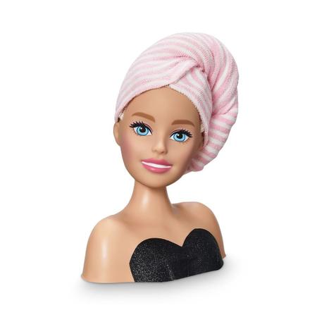 Boneca Barbie Busto Styling Head Frases Penteados Maquiagem - R$ 265