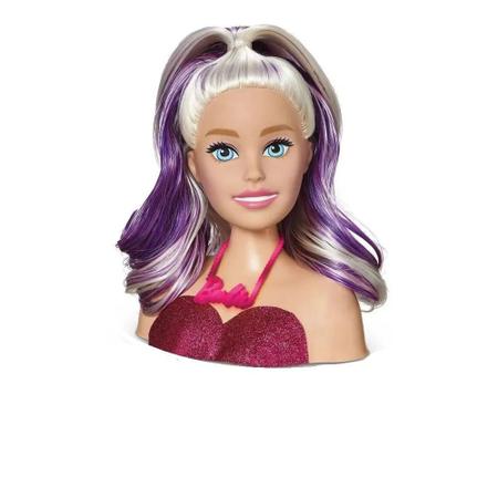 Busto Boneca Barbie Styling Face Maquiagem Pupee Original 1265 + 3 Anos -  Papelaria Criativa