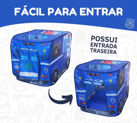 Brinquedo Infantil Tenda Pano de Bombeiros Carro de Polícia Ônibus Escolar  Casa do Jogo (Ônibus Escolar)