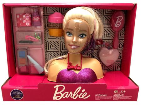 Barbie Para Pentear E Maquiar Boneca Barbie Brinquedo Menina Infantil, Magalu Empresas