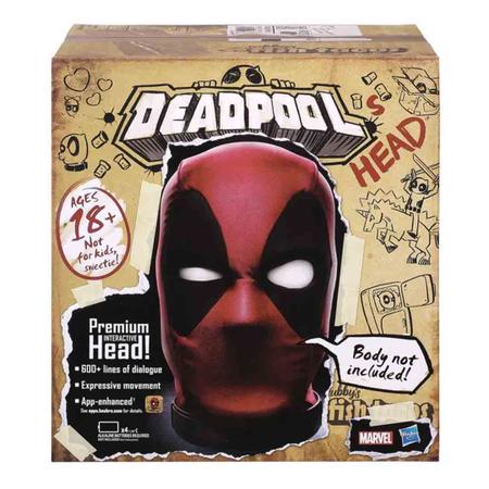 Imagem de Cabeça Interativa Eletrônica Deadpool - Hasbro