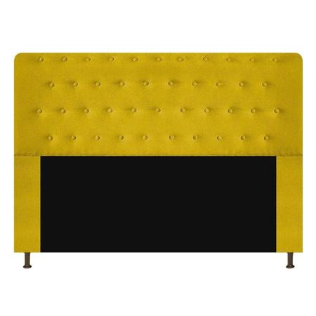 Imagem de Cabeceira Brenda Para Cama Box Queen Size 160cm com Capitonê Suede - Renascer Decor