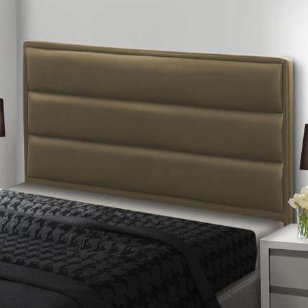 Imagem de Cabeceira Cancun Cama Box Casal 140 CM Suede Camurça