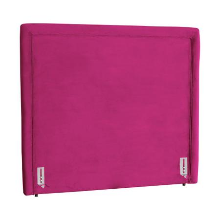 Cabeceira Casal Para Cama Box Stella 140 cm Veludo Quarto de Casal - Estopar Imagem de Cabeceira Casal Para Cama Box Stella 140 cm Veludo Quarto de Casal