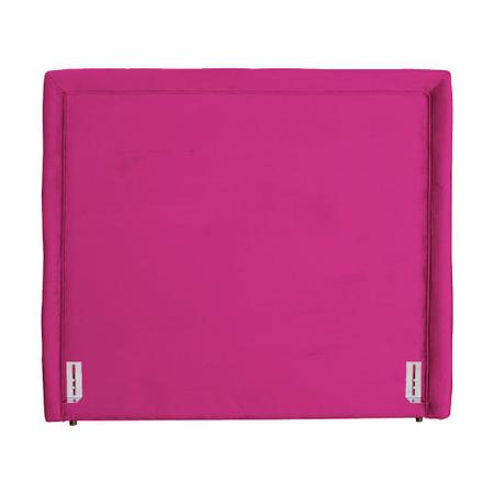 Cabeceira Casal Para Cama Box Stella 140 cm Veludo Quarto de Casal - Estopar Imagem de Cabeceira Casal Para Cama Box Stella 140 cm Veludo Quarto de Casal